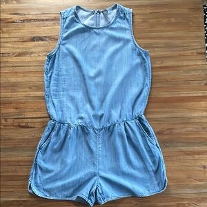 🩷Sale🩷GAP Denim Sleeveless Romper - Small - EUC